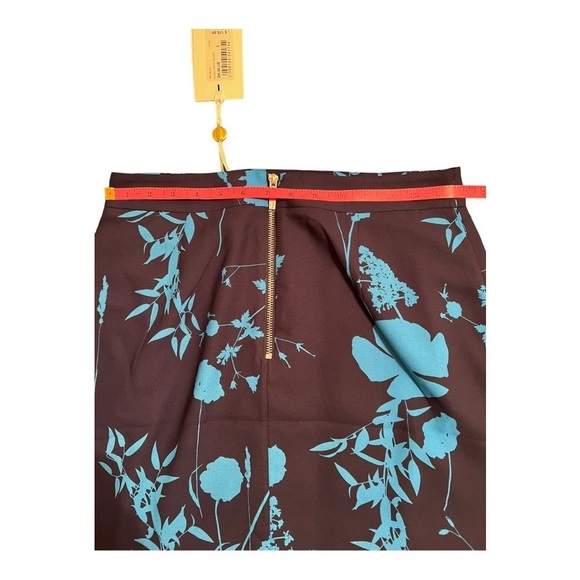 NWT Ted Baker London Selaah Bluebell Slit MIDI Skirt size 6 (Ted size 2) - Picture 11 of 13